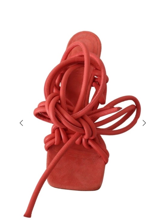 Vertigo Paris Shoes - ELSAVERTIGO Coral Pink Strappy Heels